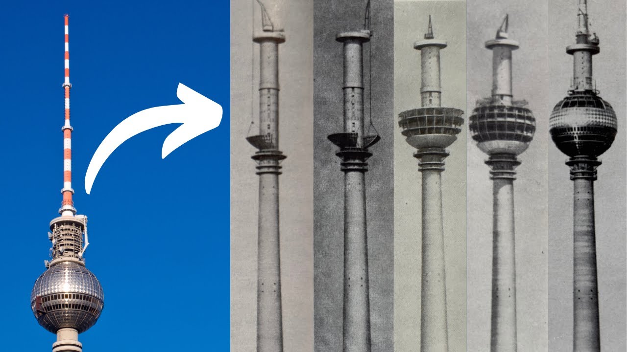 So wurde der Berliner Fernsehturm gebaut!