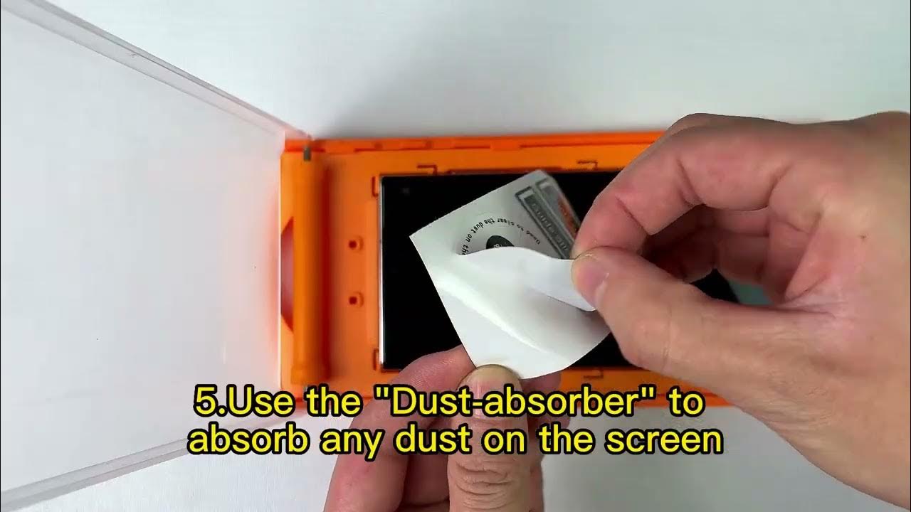 MOHAVE Screen Protector Installation Guide YouTube