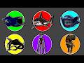 Spin Wheel Monster !! Siren Head vs Megalodon vs The Bloop vs El Grand Maja vs Skullcrawler vs Trex