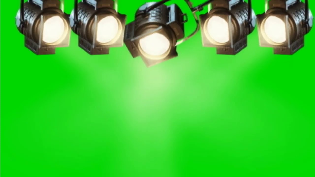 Concert Stage Lights 3 Green Screen Animation YouTube