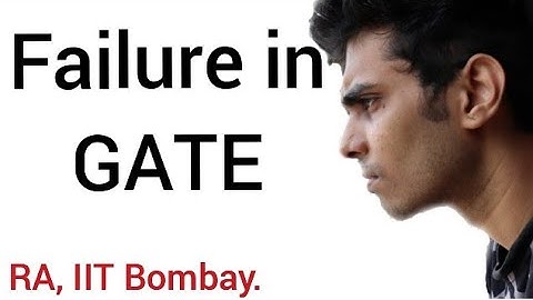 Disqualified in GATE exam | GATE exam failure