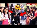 Funny best reaction prank on girls  girls reaction  sagar saini love you bhagwan