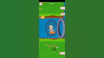 Save Daddy - Pull the Pin Game - Gameplay Walkthrough Part 1 Level 1 (Android, ioS) | #Save_Daddy