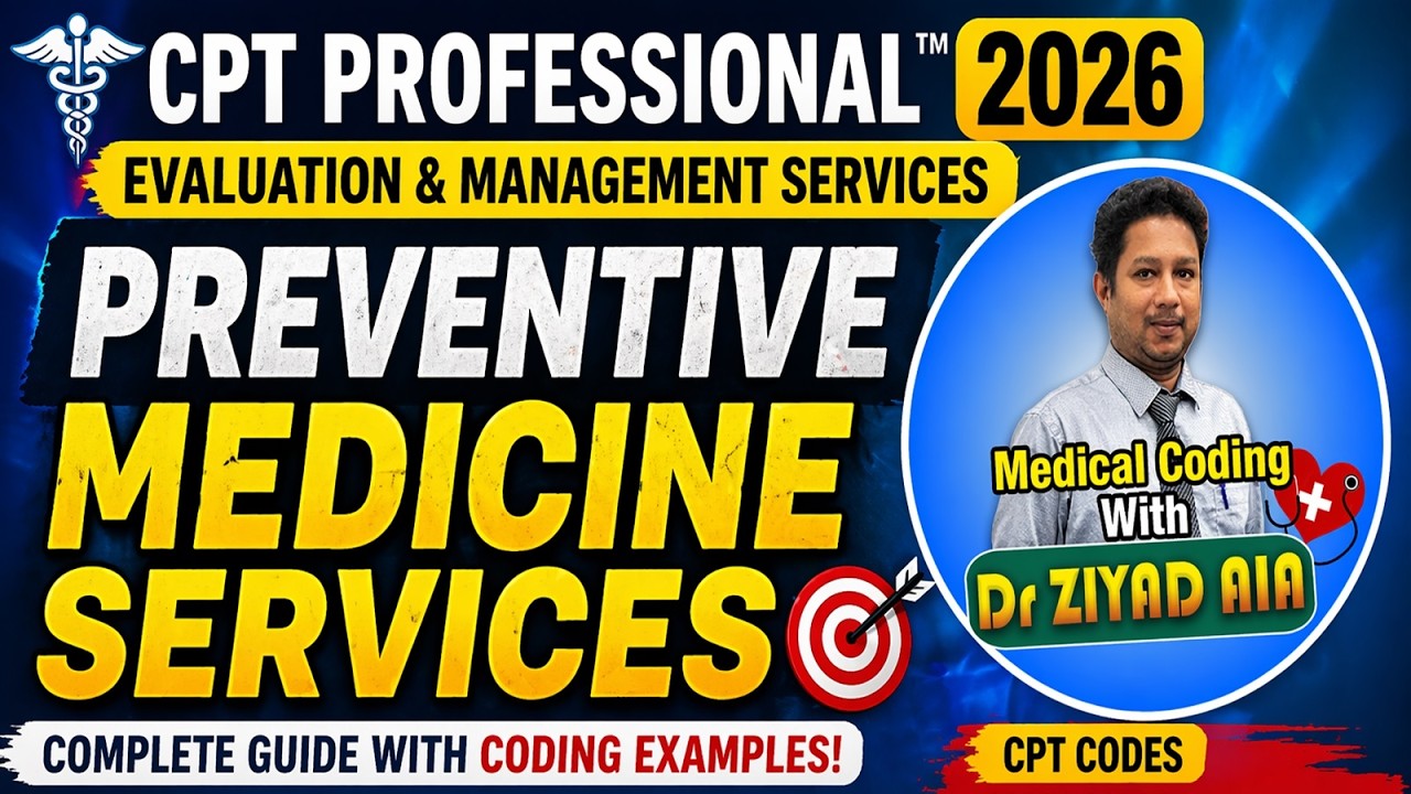 CPT 2026 Preventive Medicine Services Guide | Evaluation & Management ...