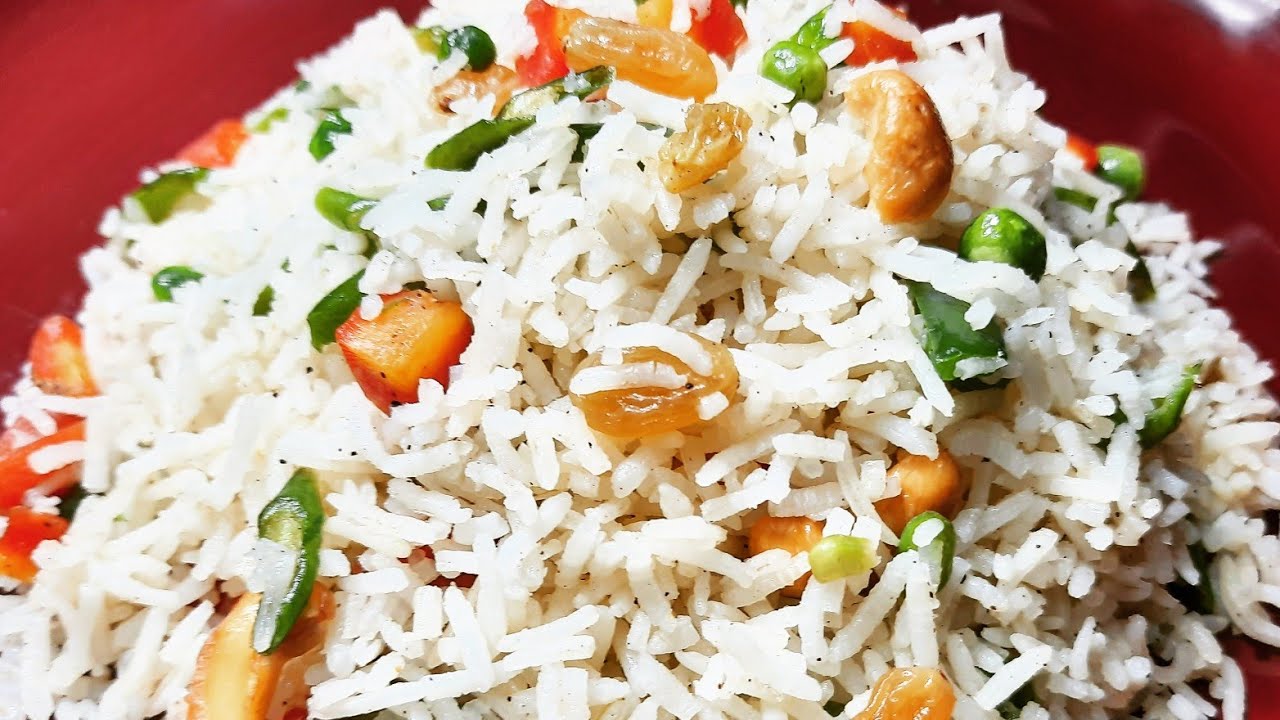 Sweet veg fried rice | Bengali fried rice | Mishti niramish Polao