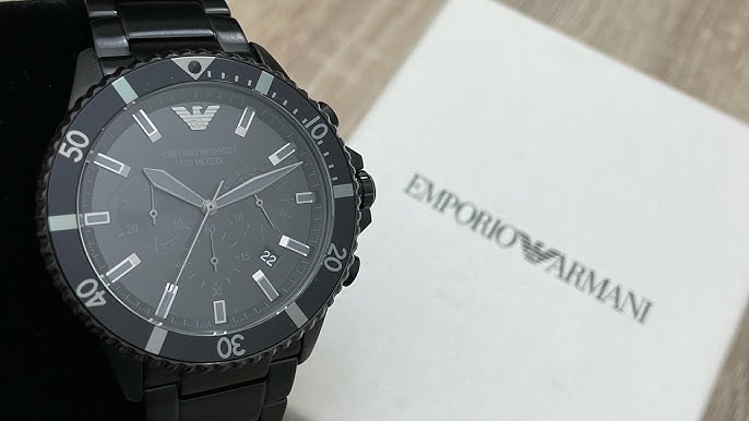 | with AR11472 Watch Royal | Unboxing Emporio Wrist specifications Armani and Video features YouTube -