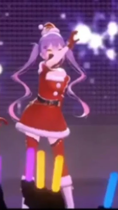 Towa does her Christmas dance