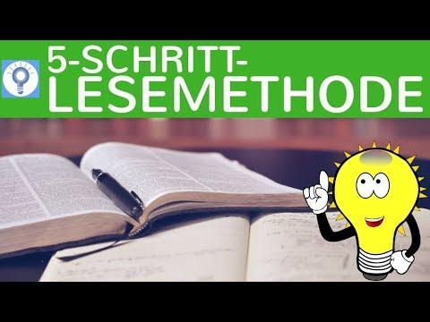 Tipps für schnelles & effektives Lesen & Verstehen - 5-Gang-Lesemethode / Lesestrategie