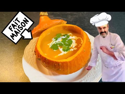 Vidéo: Soupe Potiron Butternut Et Bacon