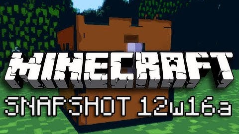 Minecraft: Bonus Chests and Single Player Commands (Intro to Snapshot 12w16a)