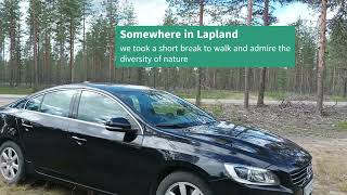 Roadtrip adventure  in the arctic region 3rd video heading to Levi Finland /Angel Snowbird