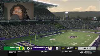 Mouse and Oregon Ducks take on Washington Huskies LIVE!!