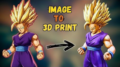 This AI Turns Images Into 3D Prints