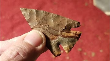 1033 - Jasper Slab Flintknapping Part 2/2