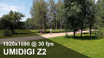 UMIDIGI Z2 - Full HD (1920x1080) camera video sample
