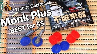 VE Monk Plus - Качественные наушники за 5$