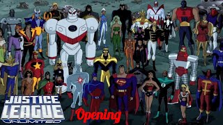 "Justice League: Unlimited" Opening 1080p || FierceClash