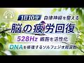 【528Hz・脳疲労回復】ソルフェジオ周波数を用いた自律神経を整える音楽。睡眠導入、ストレス緩和、疲労回復　＃脳の疲れを取る音楽＃自律神経を整える音楽　＃ソルフェジオ周波数