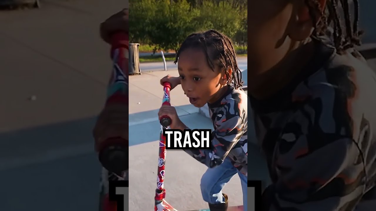 Duke Dennis Gets Violated By A Little Kid While Skating 