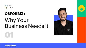 Zoho One | OS for Biz :Why Your Business Needs it 🧩