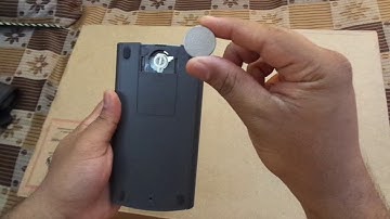 How to Change Battery for Texas instrument BA II
