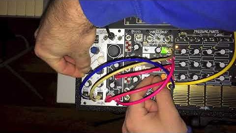 Make Noise #twomodulespatched Telharmonic and Wogglebug