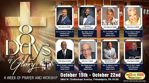 Rev Dr Cynthia L Hale | Eight Days of Glory - Day 3