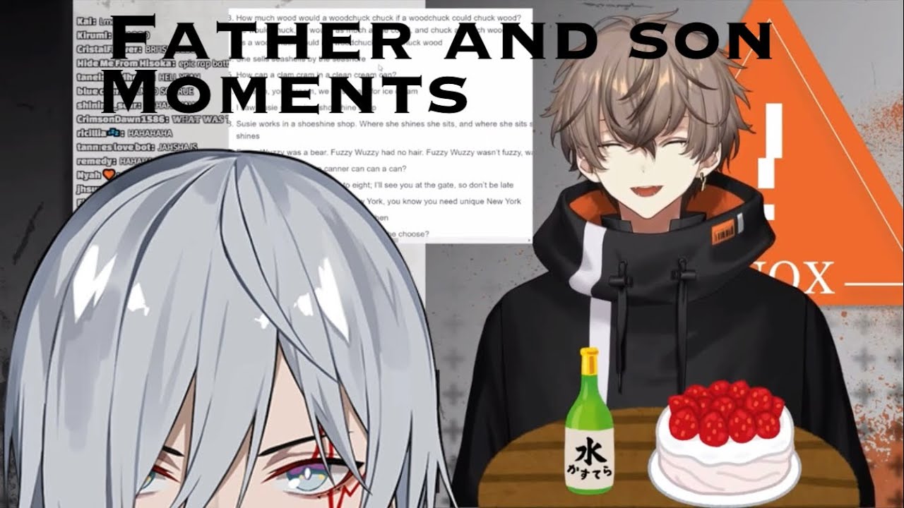 Father Fu Chan and Alban moments | NIJISANJI EN | Alban Knox