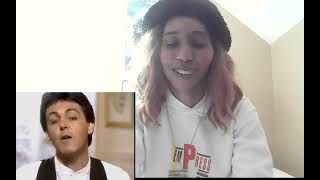 Ebony and Ivory Reaction Paul McCartney featuring Stevie Wonder (80s CHEESE?!?) | Empress Reacts