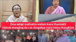 EMA SABIGI MATHAKTA WAFAM KHARA THAMLAKLI.HEIROK,WANGJING DA C.M CHNGAKPA YAROI HEINA THINGKHRE🚨📢