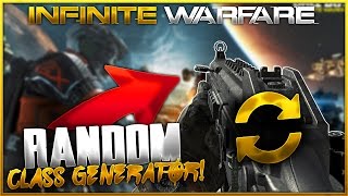 IW: BEST NV4 CLASS SETUP?! INFINITE WARFARE "RANDOM CLASS" GENERATOR CHALLENGE! (IW LIVE)