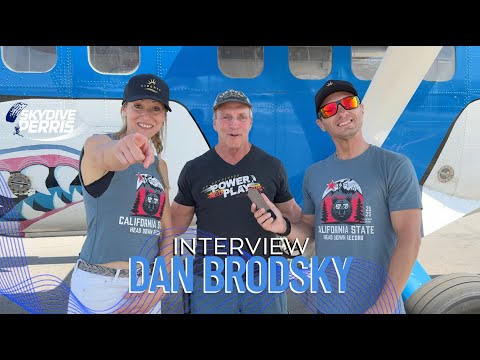 Freefly Record 103 WAY HD - Interview of DAN BRODSKY in Skydive Perris - California