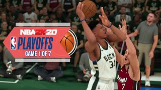 Nba 2020 virtual playoffs playlist:
https://www./playlist?list=plh6u-pmmir8zkuqhpopgkmpz6yjxkjodr - bucks
vs heat round ...