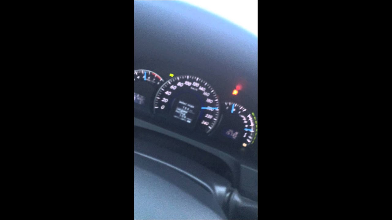 C1201 ошибка тойота камри