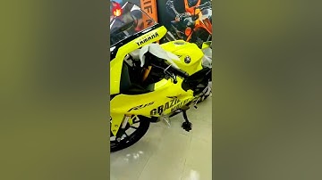 2023 Yamaha r15 new colour 💛💥 #ytshorts #tranding #r15
