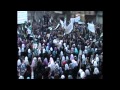 حمص حاشدة بحي الخالدية 21 12 2011 جنة جنة والله يا وطنا بقيادة البطل الساروووت