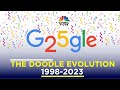 Googles 25th anniversary  look how google doodles evolved from 19982023  n18v  cnbc tv18