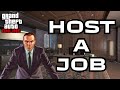 How to Host Job in GTA V Online (2024) | Grand Theft Auto V Online Tutorial