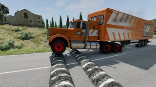 Trucks vs Speed Bumps - Eps 2 BeamNG Drive