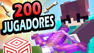 👉 Metí 200 Jugadores en una Competencia de Minijuegos Extremos!! - Minecraft