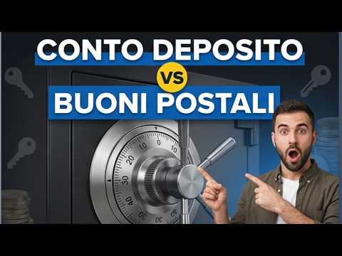 Video CONTO DEPOSITO VS BUONI POSTALl: Dove Mettere i Risparmi nel 2026?
