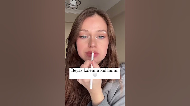beyaz göz kalemi tüyosu
