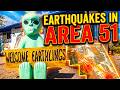 Area 51 Has EARTHQUAKES After UFO Disclosure Announcement?!