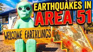 Area 51 Has EARTHQUAKES After UFO Disclosure Announcement?!