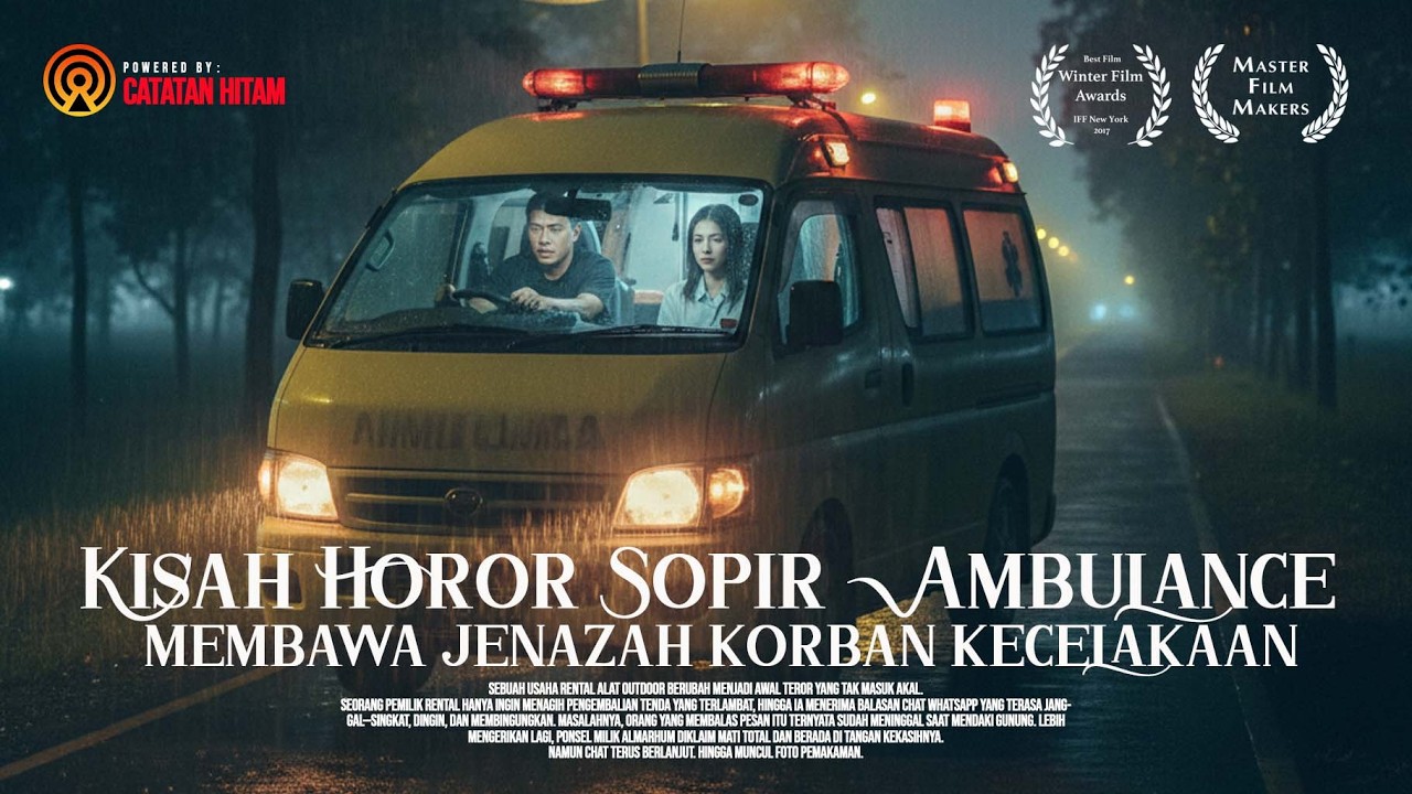 Kisah Horor Sopir Ambulance mengantar Jenazah Korban Lakalantas