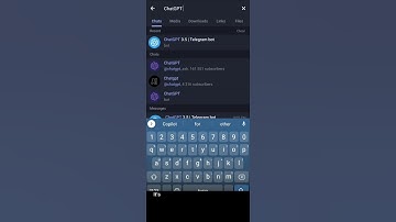 Connect Telegram app to ChatGPT #telegram #chatgpt