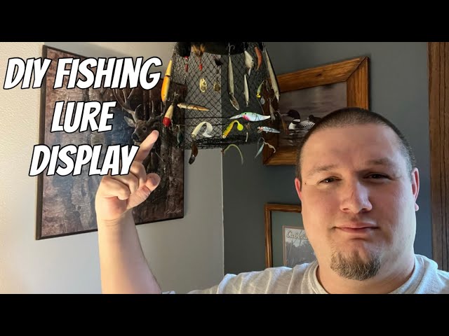 How to Turn Your Fishing Lures Into Wall Decor! 