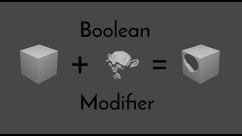 How to cut objects in blender. Boolean Modifier