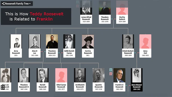 Roosevelt Family Tree to the 1600s