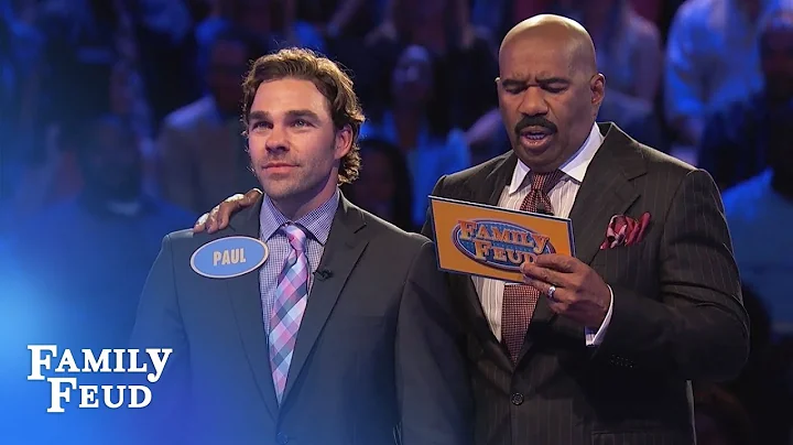 Brian & Paul make BANK! | Family Feud